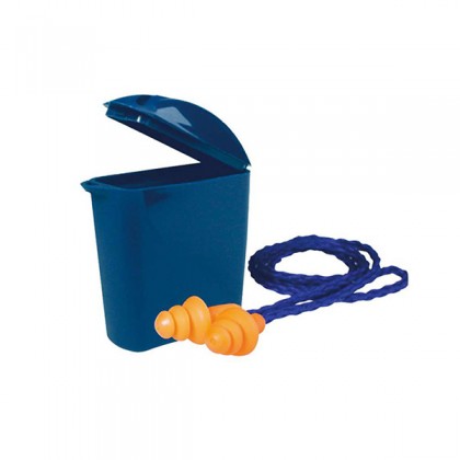 REUSABLE CORDED EARPLUGS CW CASE